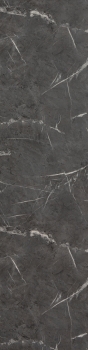 Respatex 2272S M6060 Black Marble – Seidenmatt, 2400x620x10,2mm mit Klick-System, mit Fliesen-Struktur