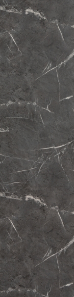 Respatex 2272S L00 Black Marble � Seidenmatt, 3020x620x10,2mm mit Klick-System, ohne Fliesen-Struktur